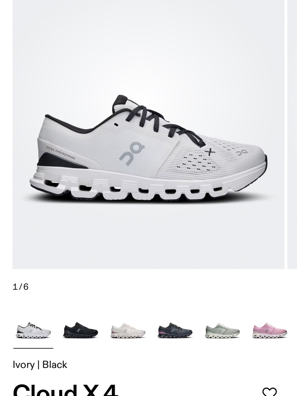 On Cloud Cloud X 4